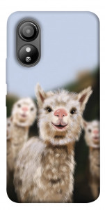 Чехол Funny llamas для ZTE Blade L220