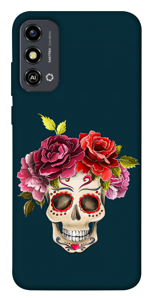 

Чохол Flower skull для ZTE Blade A53 1655151