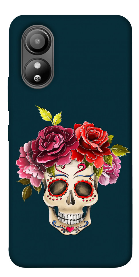 

Чехол Flower skull для ZTE Blade L220 1655152