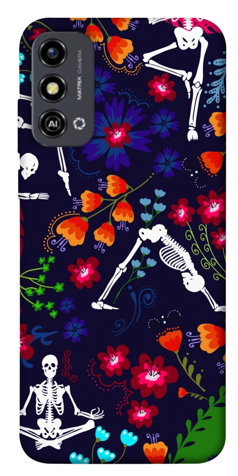 Чохол Yoga skeletons для ZTE Blade A53