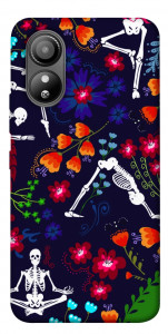 Чехол Yoga skeletons для ZTE Blade L220