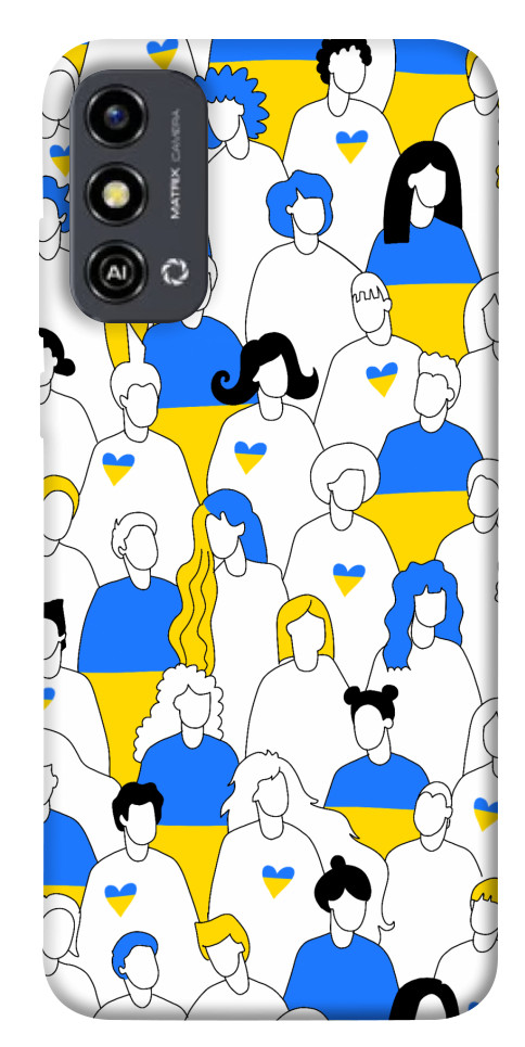 

Чохол Люди для ZTE Blade A53 1655217