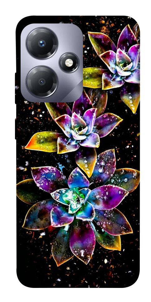 

Чохол Flowers on black для Infinix Hot 30 1655382