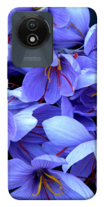 Чехол Фиолетовый сад для Vivo Y02
