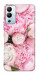 Чохол Pink peonies для Infinix Hot 12i