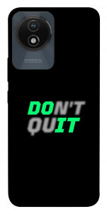 Чехол Don't quit для Vivo Y02