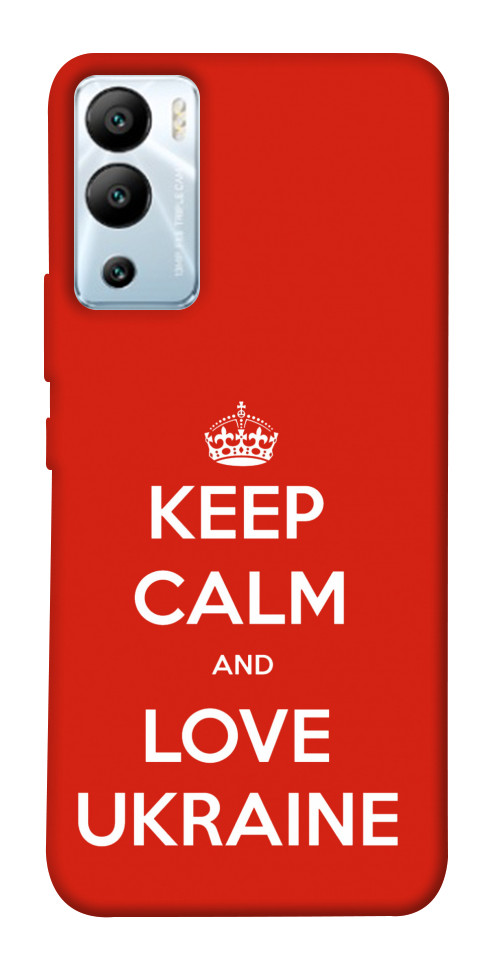 

Чехол Keep calm and love Ukraine для Infinix Hot 12i 1656469