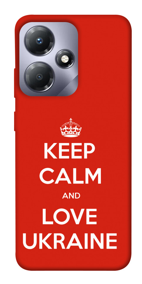 

Чехол Keep calm and love Ukraine для Infinix Hot 30i 1656471