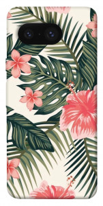 Чехол Tropic flowers для Google Pixel 8