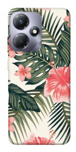 Чехол Tropic flowers для Infinix Hot 30 Play