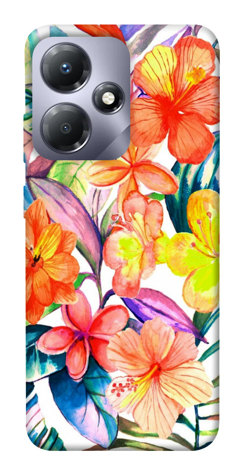 

Чехол Цветочный коктейль для Infinix Hot 30 Play 1656840
