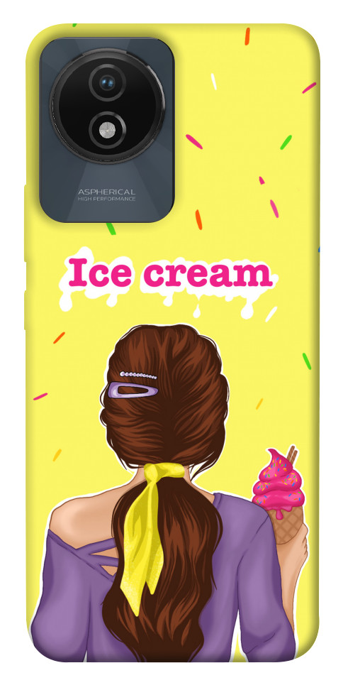 

Чехол Ice cream girl для Vivo Y02 1656946