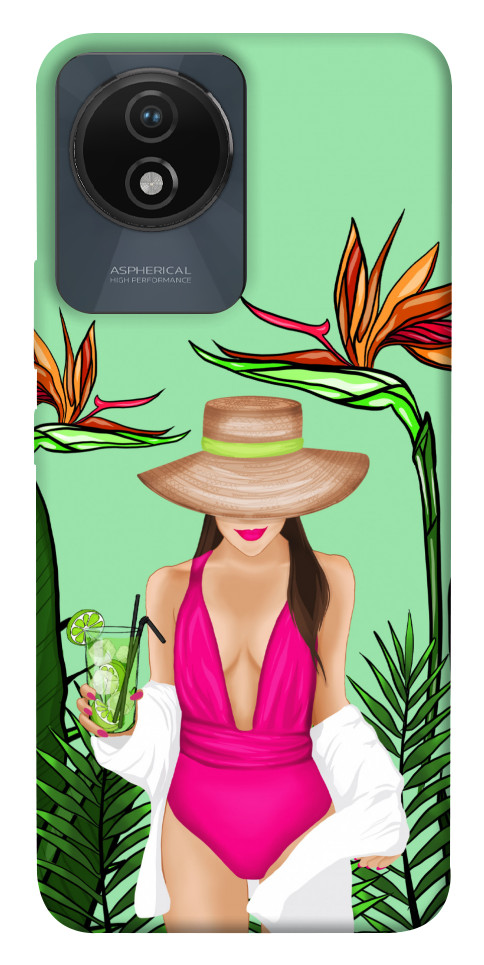 

Чохол Tropical girl для Vivo Y02 1656970