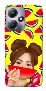 Чехол Watermelon girl для Infinix Hot 30i