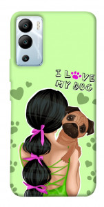 Чехол Love my dog для Infinix Hot 12i