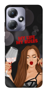 Чехол My life my rules для Infinix Hot 30i