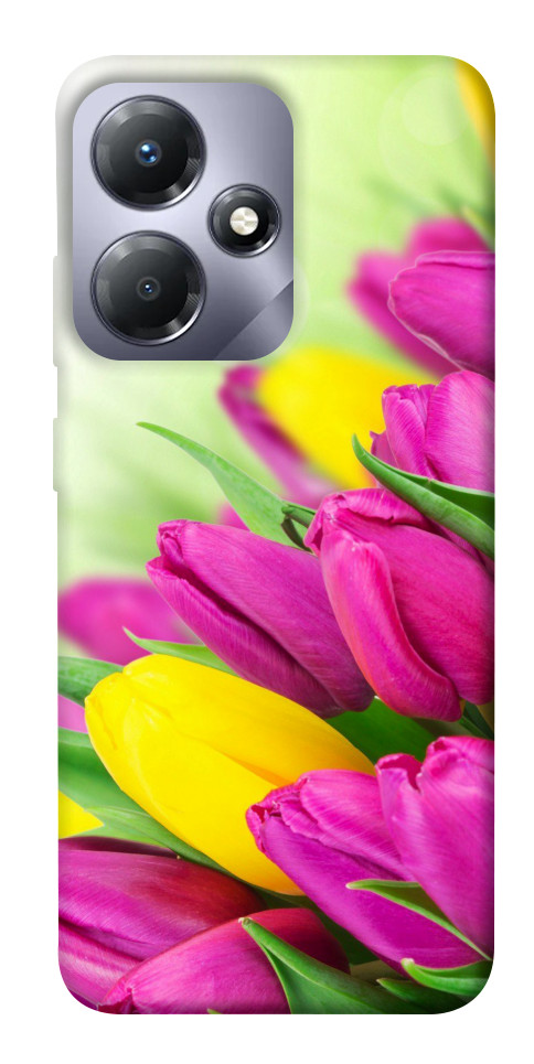 

Чехол Красочные тюльпаны для Infinix Hot 30 1657654