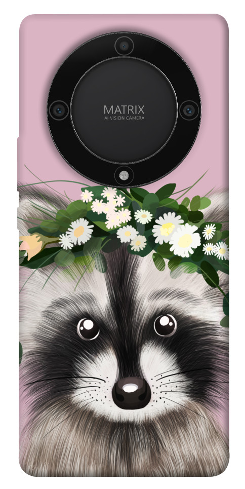 Чехол Raccoon in flowers для Huawei Magic5 Lite