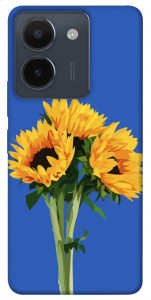 Чехол Bouquet of sunflowers для Vivo Y36