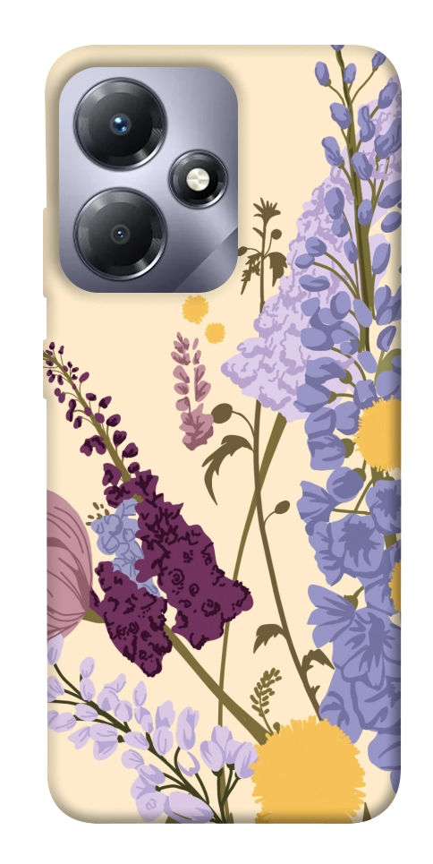 Чехол Flowers art для Infinix Hot 30i