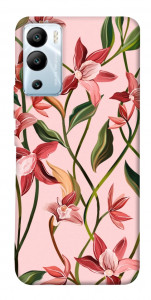 Чехол Floral motifs для Infinix Hot 12i