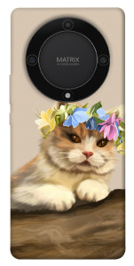 Чохол Cat in flowers для Huawei Magic5 Lite