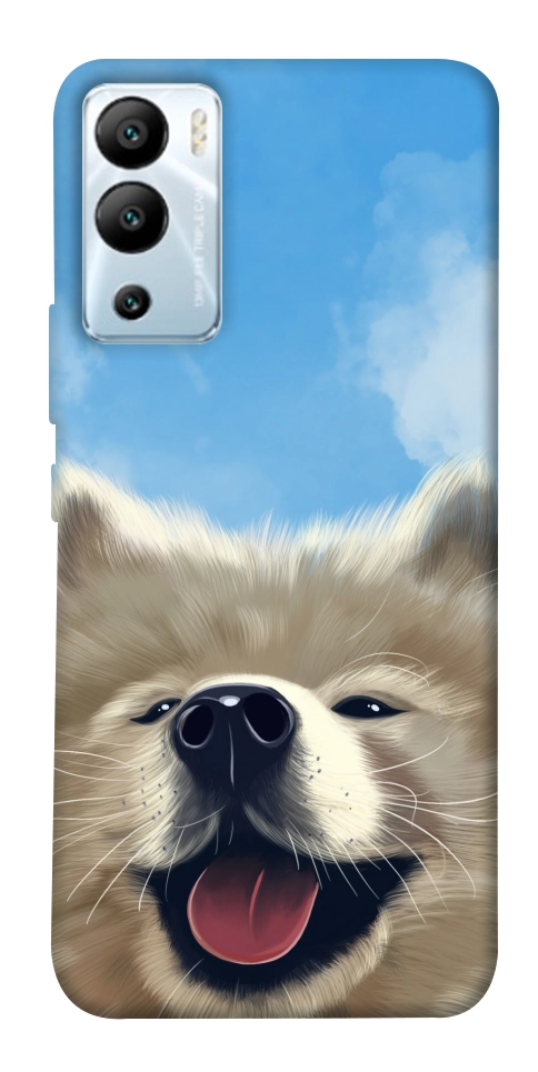 Чехол Samoyed husky для Infinix Hot 12i