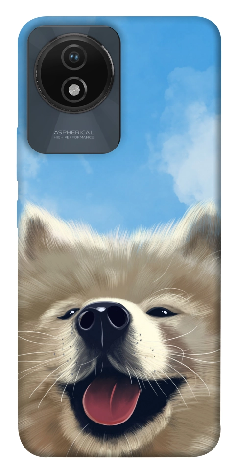 Чохол Samoyed husky для Vivo Y02