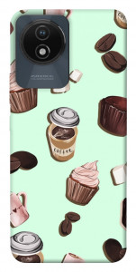 Чохол Coffee and sweets для Vivo Y02