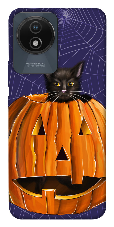 

Чохол Cat and pumpkin для Vivo Y02 1658090