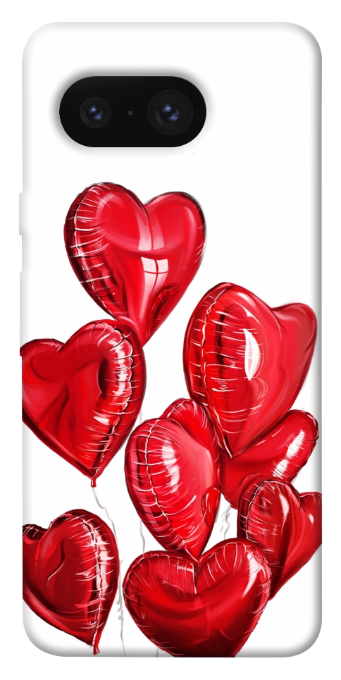 Чехол Heart balloons для Google Pixel 8