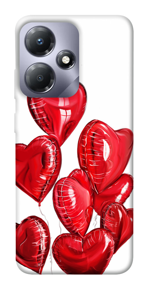 Чехол Heart balloons для Infinix Hot 30 Play