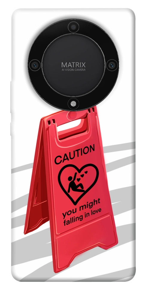 Чехол Caution falling in love для Huawei Magic5 Lite