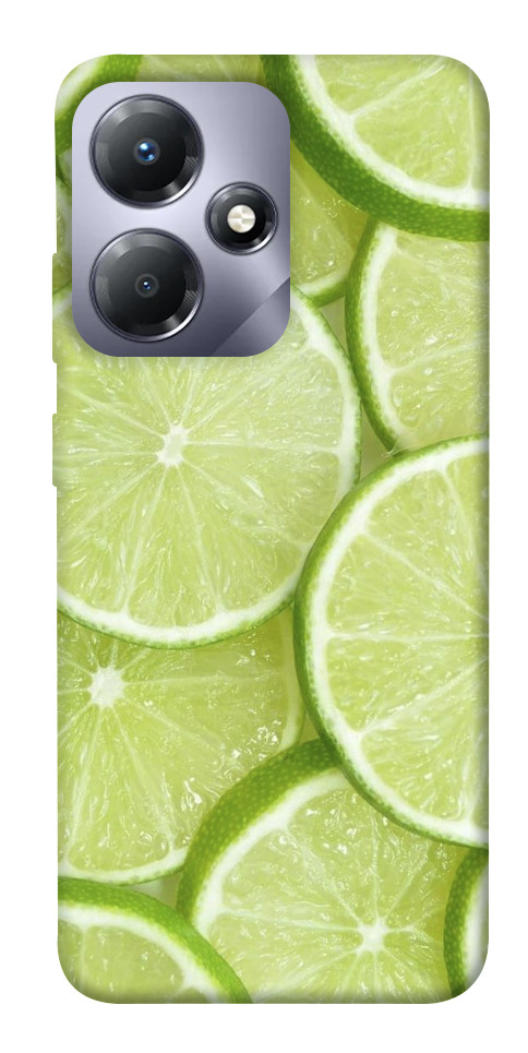 

Чехол Кусочки лайма для Infinix Hot 30 1658294