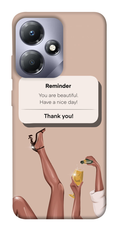 

Чохол Beautiful reminder для Infinix Hot 30i 1658341