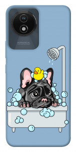 Чохол Dog in shower для Vivo Y02