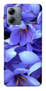 Чохол Фіолетовий сад для Motorola Moto G14