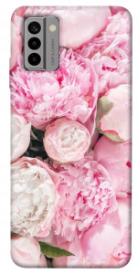 Чохол Pink peonies для Nokia G22