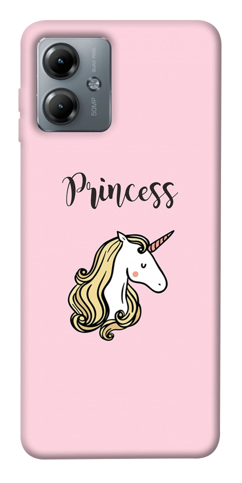 Чохол Princess unicorn для Motorola Moto G14