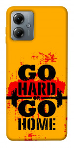 Чехол Go hard для Motorola Moto G14