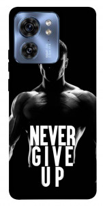 Чехол Never give up для Motorola Edge 40