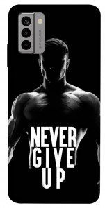 Чохол Never give up для Nokia G22