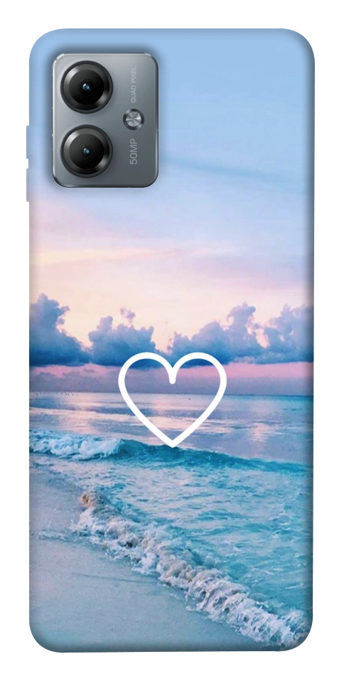 Чохол Summer heart для Motorola Moto G14