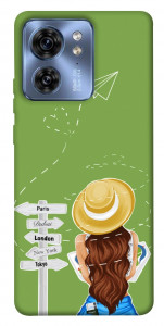 Чохол Travel girl для Motorola Edge 40