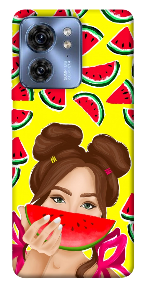 Чехол Watermelon girl для Motorola Edge 40