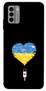 Чехол З Україною в серці для Nokia G22