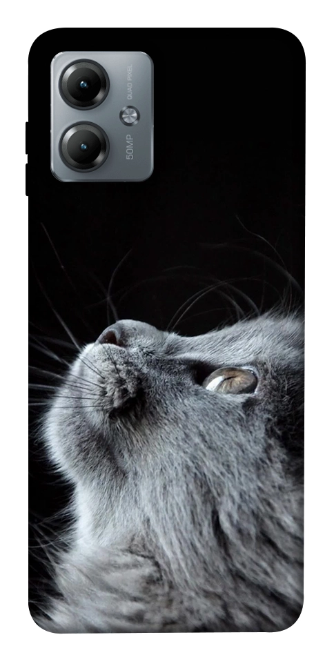 Чехол Cute cat для Motorola Moto G14