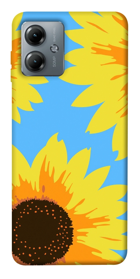 Чехол Sunflower mood для Motorola Moto G14