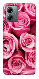 Чохол Bouquet of roses для Motorola Moto G14