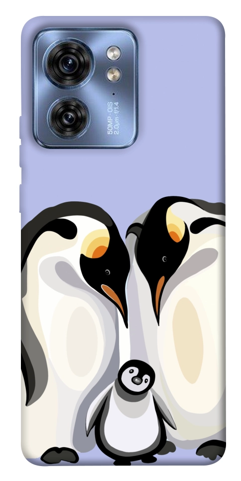 Чохол Penguin family для Motorola Edge 40